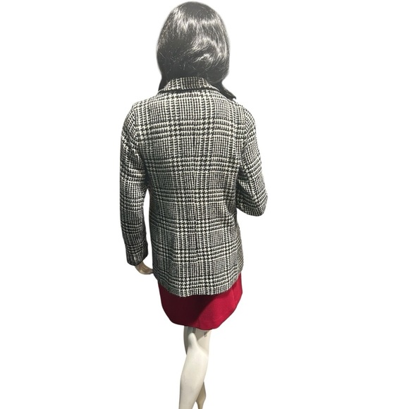 Talbot Black and White Houndstooth Size 4 Jacket - Picture 4 of 4